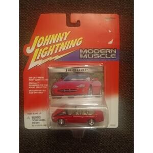 Johnny Lightning Modern Muscle Jaguar Convertible Red Die Cast 1:64 (B39)